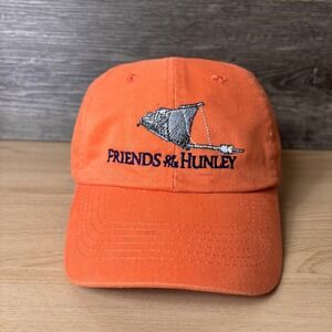 Friends of the Hunley Hat Cap Strap Back Youth Embroidered Charleston SC Mens